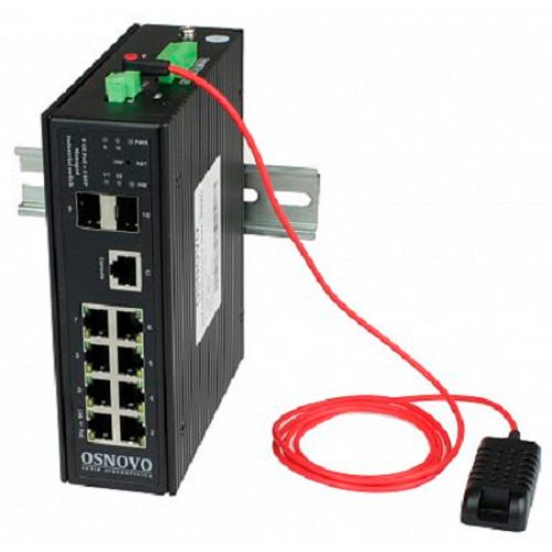  Osnovo SW-80802/ILS(port 90W,300W) (L2+) 8x1/ 2SFP 8PoE 300W  (SW-80802/ILS(PORT 90W,300W))