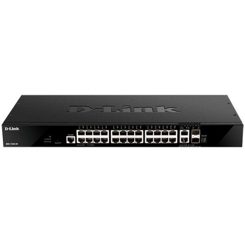  D-Link DGS-1520-28/A1A (L3) 24x1/ 2x10/ 2x(10GBase-T/SFP+)  (DGS-1520-28/A1A)