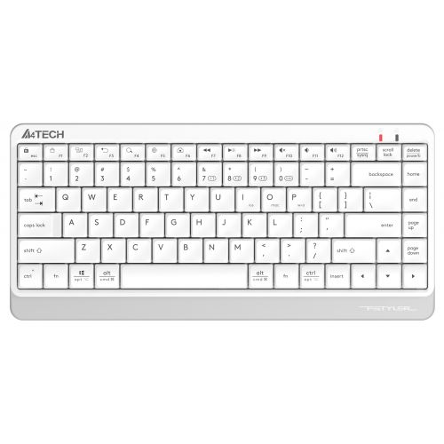 ���������� A4Tech FBK11 �����/����� USB ������������ BT/Radio slim (FBK11 WHITE) (FBK11 WHITE)