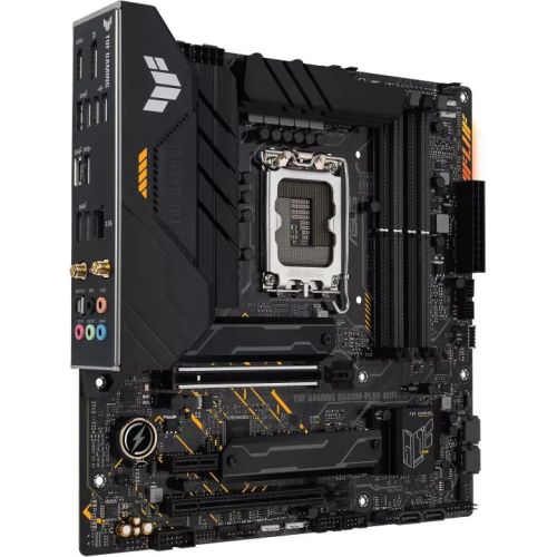   Asus TUF GAMING B660M-PLUS WIFI Soc-1700 Intel B660 4xDDR5 mATX AC`97 8ch(7.1) 2.5Gg RAID+HDMI+DP (TUF GAMING B660M-PLUS WIFI)