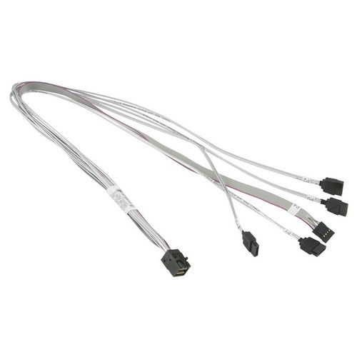 Кабель SuperMicro CBL-SAST-0631 Internal Reverse Breakout Cross-Over MINI SAS HD - 4 SATA, 55 см, 30AWG, 12Gb/s Кабель SuperMicro CBL-SAST-0631 Internal Reverse Breakout Cross-Over MINI SAS HD - 4 SATA, 55 см, 30AWG, 12Gb/s
