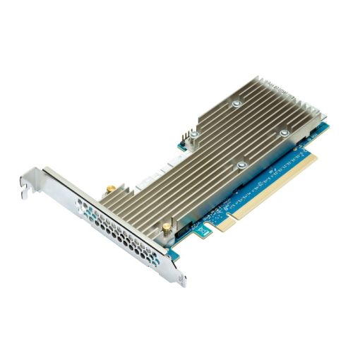 HBA-������� Broadcom LSI P411W-32P (05-50054-00) NVMe HBA Adapter, PCIe 4.0 x16 LP, 32port ( 4* int SFF8654), PEX88048,