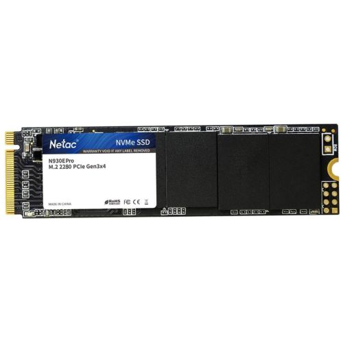 Накопитель SSD Netac PCIe 3.0 x4 512GB NT01N930E-512G-E4X N930E Pro M.2 2280 (NT01N930E-512G-E4X) Накопитель SSD Netac PCIe 3.0 x4 512GB NT01N930E-512G-E4X N930E Pro M.2 2280 (NT01N930E-512G-E4X)