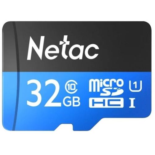   microSDHC 32GB Netac NT02P500STN-032G-S P500 w/o adapter (NT02P500STN-032G-S)