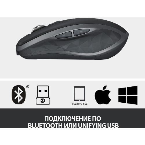  Logitech MX Anywhere 2S   4000dpi . BT/Radio USB 7but (910-006211) (910-006211)