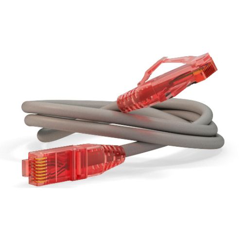 - Hyperline PC-LPM-UTP-RJ45-RJ45-C5e-0.15M-LSZH-GY UTP RJ-45 .- RJ-45 .5E 0.15  LSZH 24AWG