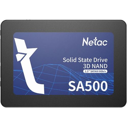 Накопитель SSD Netac SATA-III 120GB NT01SA500-120-S3X SA500 2.5 Накопитель SSD Netac SATA-III 120GB NT01SA500-120-S3X SA500 2.5