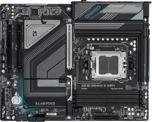 ����������� ����� Gigabyte X870 GAMING X WIFI7 Socket AM5 AMD X870 ATX AC`97 8ch(7.1) 2.5Gg RAID+HDMI (X870 GAMING X WIFI7)