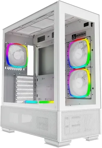 ������ Montech Sky Two ����� ��� �� ATX 3x140mm 2xUSB3.0 audio bott PSU (SKY TWO WH)