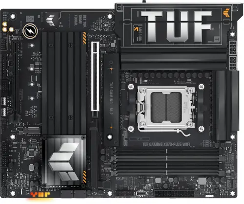 ����������� ����� Asus TUF GAMING X870-PLUS WIFI Socket AM5 AMD X870 4xDDR5 ATX AC`97 8ch(7.1) 2.5Gg RAID+HDMI (TUF GAMING X870-PLUS WIFI)