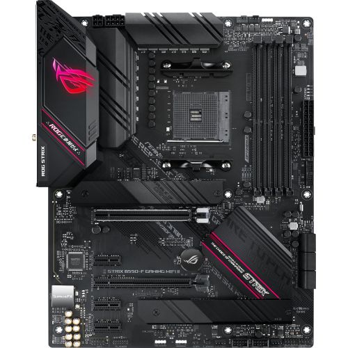Материнская плата Asus ROG STRIX B550-F GAMING WIFI II Soc-AM4 AMD B550 4xDDR4 ATX AC`97 8ch(7.1) 2.5Gg RAID+HDMI+DP (ROG STRIX B550-F GAMING WIFI I) Материнская плата Asus ROG STRIX B550-F GAMING WIFI II Soc-AM4 AMD B550 4xDDR4 ATX AC`97 8ch(7.1) 2.5Gg RAID+HDMI+DP (ROG STRIX B550-F GAMING WIFI I)