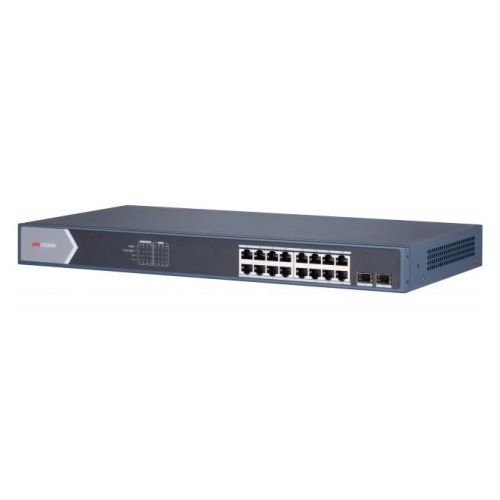  Hikvision DS-3E1518P-SI (L2) 16x1/ 2SFP 16PoE 225W  (DS-3E1518P-SI)