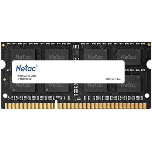  DDR3L 4Gb 1600MHz Netac NTBSD3N16SP-04 Basic RTL PC3-12800 CL11 SO-DIMM 204-pin 1.35 single rank Ret (NTBSD3N16SP-04)