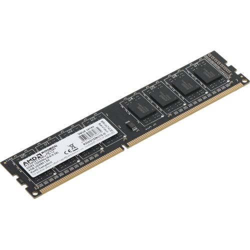  DDR3 4Gb 1333MHz AMD R334G1339U1S-U R3 Value RTL PC3-10600 CL9 DIMM 240-pin 1.5 Ret (R334G1339U1S-U)