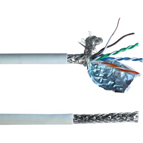  Lanmaster LAN-5ESFTP-LSZH-WH .5E S/FTP 4  24AWG LSZH  305  (LAN-5ESFTP-LSZH-WH)