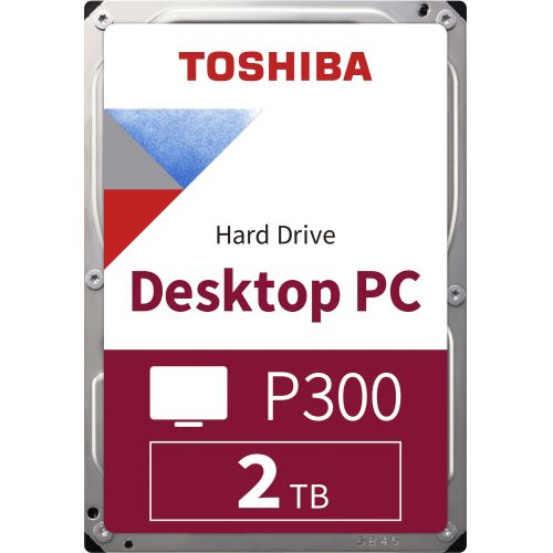   Toshiba SATA-III 2TB HDWD220UZSVA Desktop P300 4KN (5400rpm) 128Mb 3.5