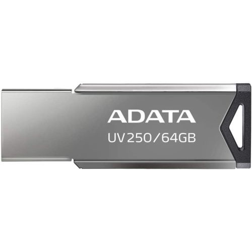 Флеш Диск A-Data 64Gb UV250 AUV250-64G-RBK USB2.0 серебристый (AUV250-64G-RBK) Флеш Диск A-Data 64Gb UV250 AUV250-64G-RBK USB2.0 серебристый (AUV250-64G-RBK)