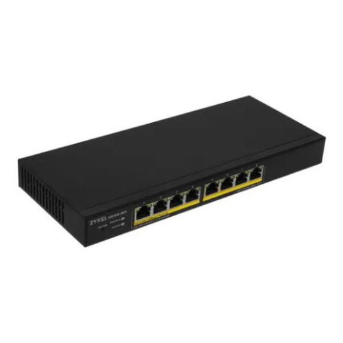  Zyxel GS1915-8EP-EU0101F (L2) 8x1/ 8PoE+ 60W  (GS1915-8EP-EU0101F)