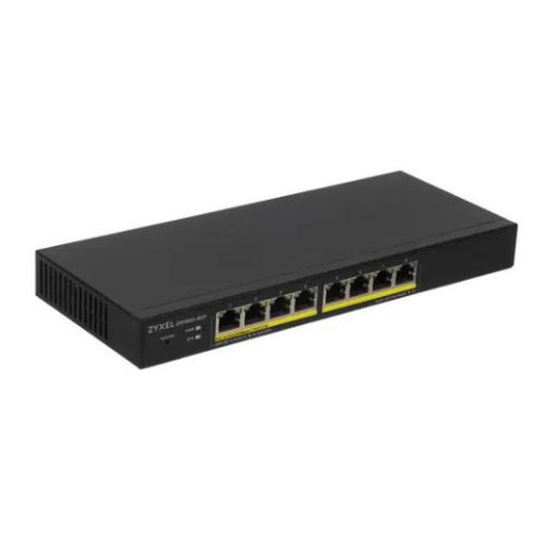  Zyxel GS1900-8HP-EU0103F (L2) 8x1/ 8PoE+ 70W  (GS1900-8HP-EU0103F)