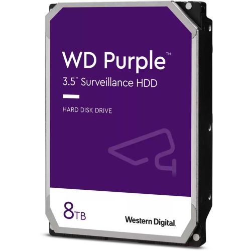   WD SATA-III 8Tb WD84PURZ Surveillance Purple (5640rpm) 128Mb 3.5