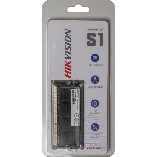 DDR3L 4Gb 1600MHz Hikvision HKED3042AAA2A0ZA1/4G RTL PC3-12800 CL11 SO-DIMM 204-pin 1.35 Ret (HKED3042AAA2A0ZA1/4G)