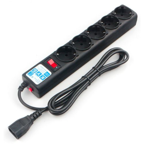 Сетевой фильтр Powercube SPG5-В2 1.9м (5 розеток) черный (коробка) (SPG5-В2) Сетевой фильтр Powercube SPG5-В2 1.9м (5 розеток) черный (коробка) (SPG5-В2)