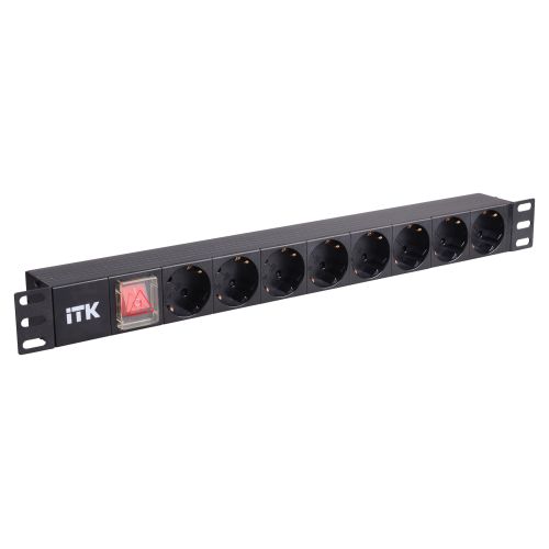 ���� ������������� ������� ITK PH12-8D1 ���.������. 8xSchuko ������� 16A Schuko 2� (PH12-8D1)
