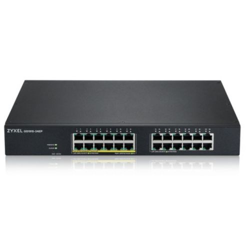  Zyxel GS1915-24EP-EU0101F (L2) 24x1/ 12PoE+ 130W  (GS1915-24EP-EU0101F)