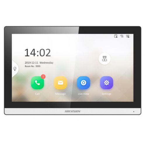 Видеодомофон Hikvision DS-KH6350-WTE1 черный (DS-KH6350-WTE1) Видеодомофон Hikvision DS-KH6350-WTE1 черный (DS-KH6350-WTE1)