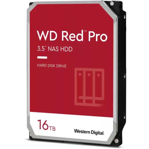   WD SATA-III 16Tb WD161KFGX NAS Red Pro (7200rpm) 512Mb 3.5