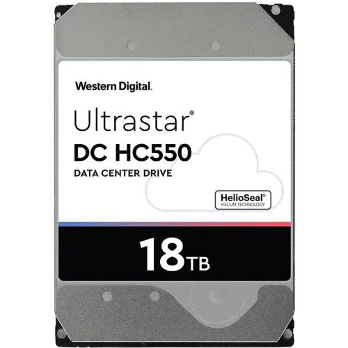   WD SATA-III 18Tb 0F38467 WUH721818ALE6L4 Server Ultrastar DC HC550 (7200rpm) 512Mb 3.5