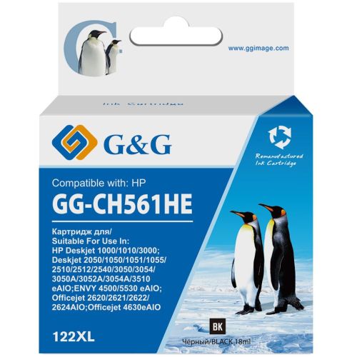 �������� �������� G&G GG-CH561HE 122 ������ (18��) ��� HP DJ 1050A/2050A/3000 (GG-CH561HE)