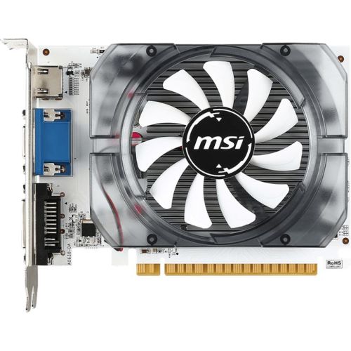  MSI PCI-E N730-2GD3V3 NVIDIA GeForce GT 730 2Gb 128bit GDDR3 902/1600 DVIx1 HDMIx1 CRTx1 HDCP Ret (N730-2GD3V3)