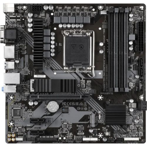   Gigabyte B760M DS3H DDR4 Soc-1700 Intel B760 4xDDR4 mATX AC`97 8ch(7.1) 2.5Gg RAID+VGA+HDMI+DP (B760M DS3H DDR4)