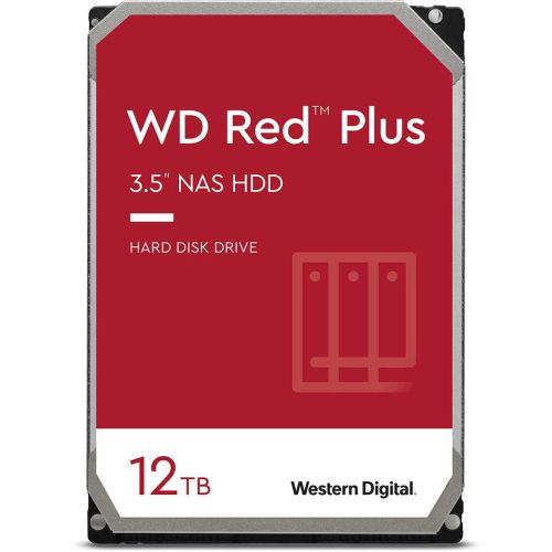   WD SATA-III 12Tb WD120EFBX NAS Red Plus (7200rpm) 256Mb 3.5
