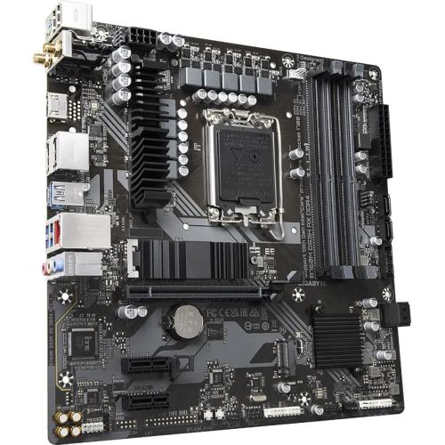   Gigabyte B760M DS3H AX DDR4 Soc-1700 Intel B760 4xDDR4 mATX AC`97 8ch(7.1) 2.5Gg RAID+HDMI+DP (B760M DS3H AX DDR4)