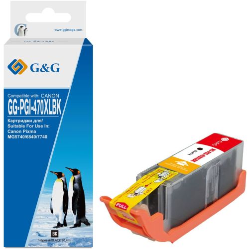   G&G GG-PGI-470XLBK  (20.4)  Canon MG5740/MG6840/MG7740 (GG-PGI-470XLBK)