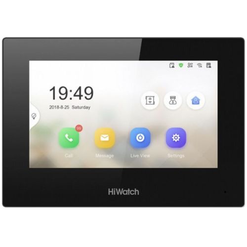 Видеодомофон HiWatch Pro VDP-H3212WB черный (VDP-H3212WB) Видеодомофон HiWatch Pro VDP-H3212WB черный (VDP-H3212WB)