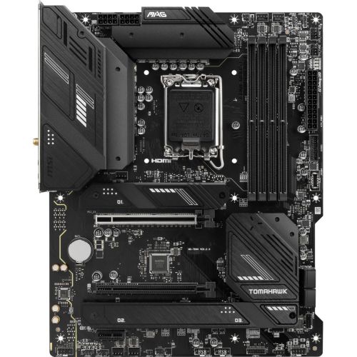   MSI MAG B760 TOMAHAWK WIFI Soc-1700 Intel B760 4xDDR5 ATX AC`97 8ch(7.1) 2.5Gg+VGA+HDMI+DP (MAG B760 TOMAHAWK WIFI)