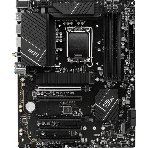   MSI PRO B760-P WIFI DDR4 Soc-1700 Intel B760 4xDDR4 ATX AC`97 8ch(7.1) 2.5Gg+HDMI+DP (PRO B760-P WIFI DDR4)