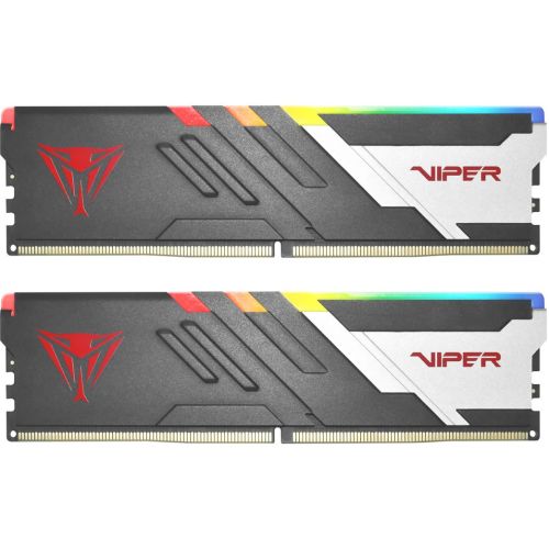 ������ DDR5 2x32Gb 5200MHz Patriot PVVR564G520C40K Viper Venom RGB RTL Gaming PC5-41600 CL40 DIMM 288-pin 1.35� � ���������� Ret (PVVR564G520C40K)
