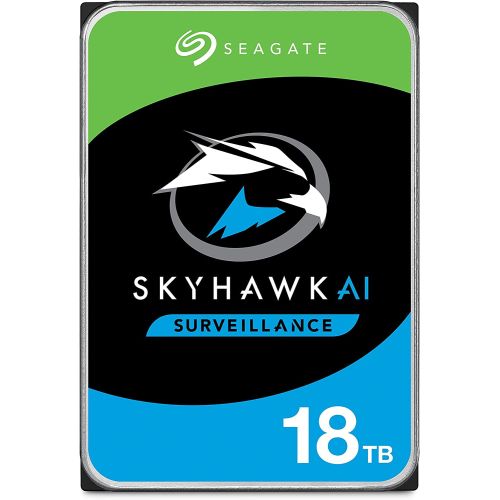   Seagate SATA-III 18TB ST18000VE002 Surveillance SkyHawkAI 512E (7200rpm) 256Mb 3.5