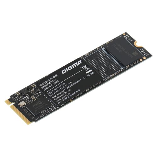 ���������� SSD Digma PCIe 3.0 x4 512GB DGSM3512GM23T Mega M2 M.2 2280 (DGSM3512GM23T)