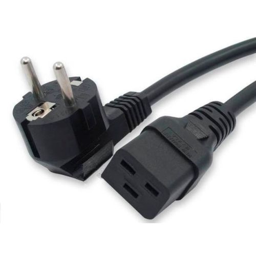 ���� ������� Hyperline PWC-IEC19-SHM-3.0-BK C19-Schuko ���������.:3x1.5��2 3� 250� 16� (PWC-IEC19-SHM-3.0-BK)