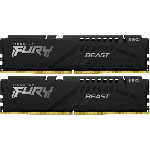 ������ DDR5 2x8Gb 5600MHz Kingston KF556C40BBK2-16 Fury Beast RTL Gaming PC5-44800 CL40 DIMM 288-pin 1.25� single rank � ���������� Ret (KF556C40BBK2-16)