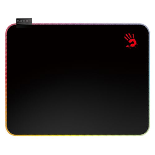 Коврик для мыши A4Tech Bloody MP-45N Большой черный 450x400x4мм (MP-45N) Коврик для мыши A4Tech Bloody MP-45N Большой черный 450x400x4мм (MP-45N)