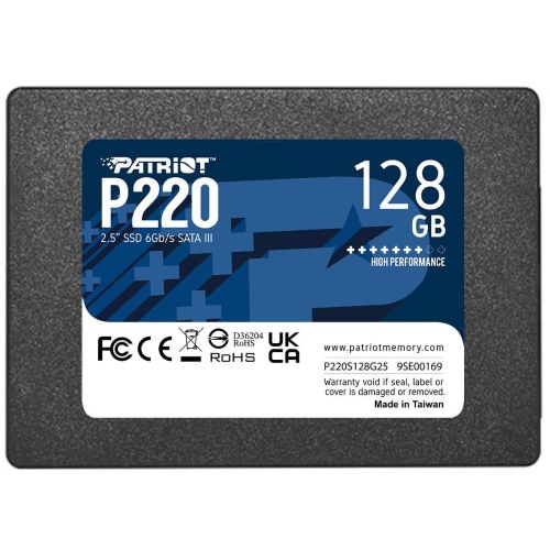  SSD Patriot SATA-III 128GB P220S128G25 P220 2.5