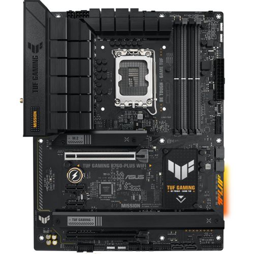 ����������� ����� Asus TUF GAMING B760-PLUS WIFI Soc-1700 Intel B760 4xDDR5 ATX AC`97 8ch(7.1) 2.5Gg RAID+HDMI+DP (TUF GAMING B760-PLUS WIFI)