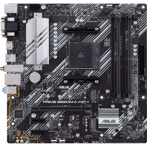 ����������� ����� Asus PRIME B550M-A WIFI II Soc-AM4 AMD B550 4xDDR4 mATX AC`97 8ch(7.1) GbLAN RAID+VGA+DVI+HDMI (PRIME B550M-A WIFI II)
