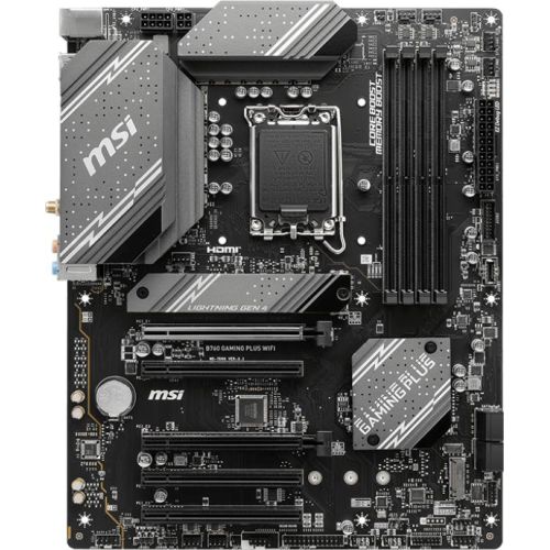   MSI B760 GAMING PLUS WIFI Soc-1700 Intel B760 4xDDR5 ATX AC`97 8ch(7.1) 2.5Gg+HDMI+DP (B760 GAMING PLUS WIFI)